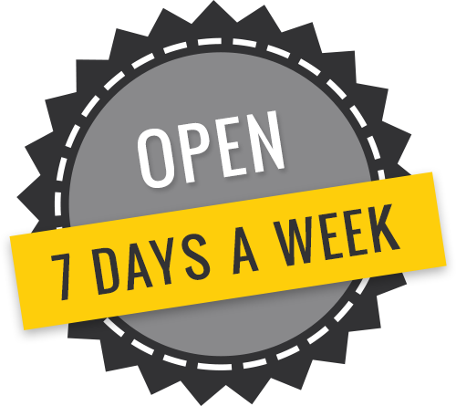 Open 7 Days